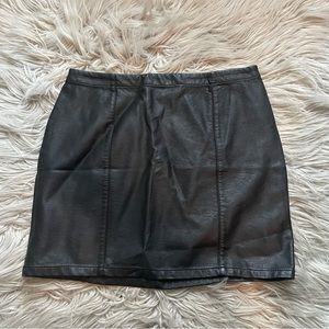 Forever 21 Faux Leather Skirt